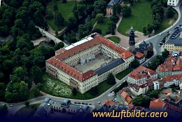 Luftbild Weimarer Schloss