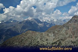 Luftbild Aosta Tal