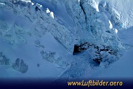 Luftbild Jungfraugletscher