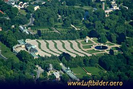 Luftbild Schloss Sanssouci