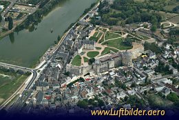 Luftbild Chateau de Amboise