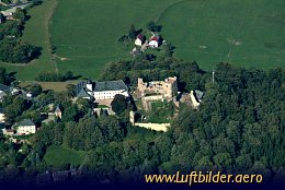 Luftbild Burgruine Frauenstein