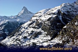 Luftbild Matterhorn