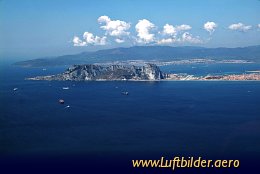 Luftbild Gibraltar
