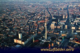 Luftbild Berlin Alexanderplatz