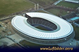 Luftbild Olympiastadion