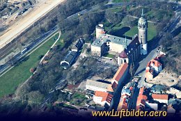 Luftbild Schloss Wittenberg