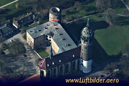 Luftbild Schloss Wittenberg
