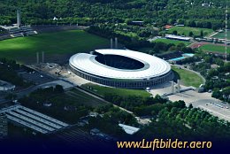 Luftbild Olympiastadion