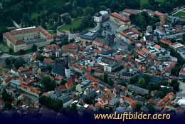 Luftbild Altstadt von Weimar