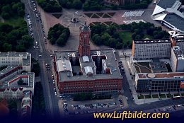 Luftbild Rotes Rathaus