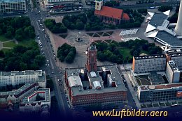 Luftbild Rotes Rathaus