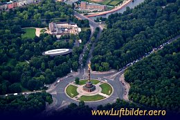 Luftbild Siegessäule