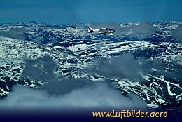 Luftbild Norwegisches Hochland