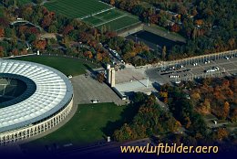 Luftbild Olympiastadion