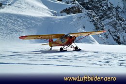 Luftbild Gletscherflug