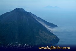 Luftbild Stromboli