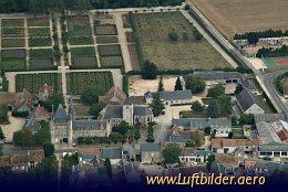 Luftbild Chateau de Talcy