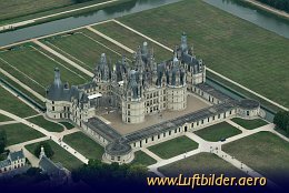 Luftbild Chateau de Chambord