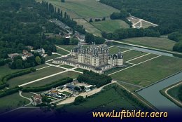 Luftbild Chateau de Chambord