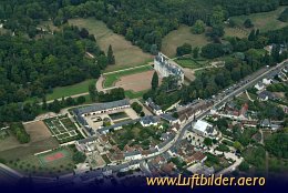 Luftbild Chateau de Cheverny