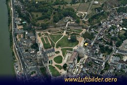 Luftbild Chateau de Amboise