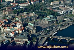Luftbild Dresdner Altstadt