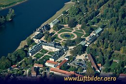 Luftbild Schloss Pillnitz