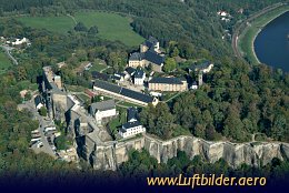 Luftbild Festung Königstein