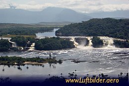 Luftbild Golondrina Wasserfall