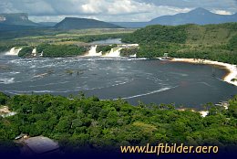 Luftbild Canaima Lagune