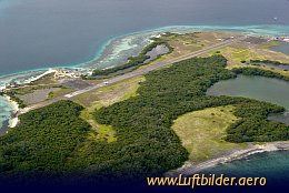 Luftbild Flugplatz Los Roques