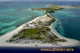 Luftbild Atoll auf Los Roques