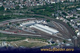 Luftbild Betriebsbahnhof in Köln