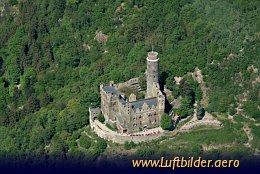 Luftbild Burg Maus