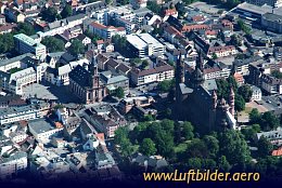 Luftbild Wormser Dom