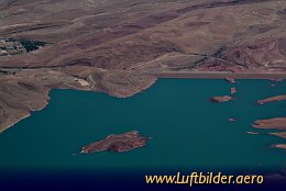 Luftbild Stausee bei Er Rachidia