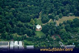 Luftbild Chinesisches Teehaus