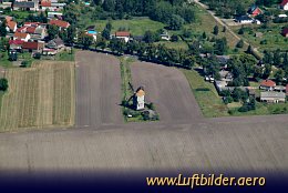 Luftbild Mühle bei Saalow