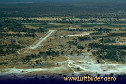 Luftbild Khwai Airstrip