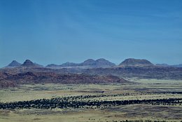 Luftbild Landschaft bei Twyfelfontein